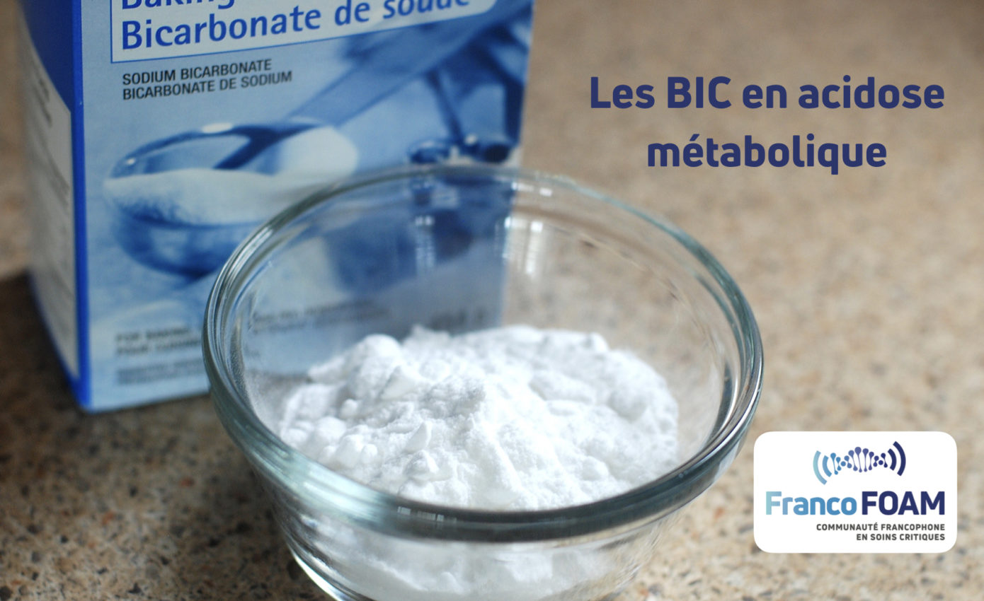 Épisode 24 Les bicarbonates en acidose métabolique