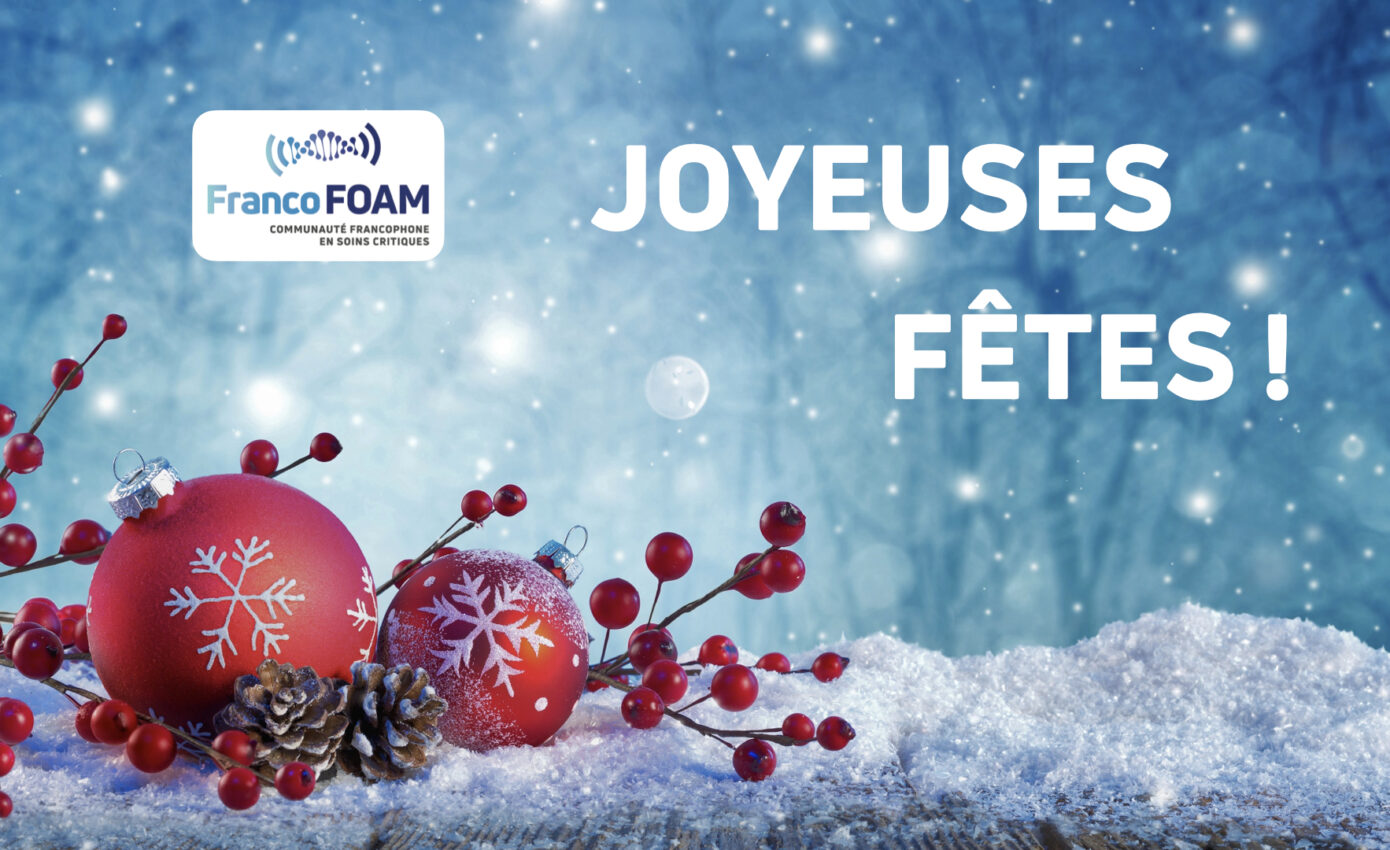 On vous souhaite de Joyeuses Fêtes ! | 23 décembre 2020